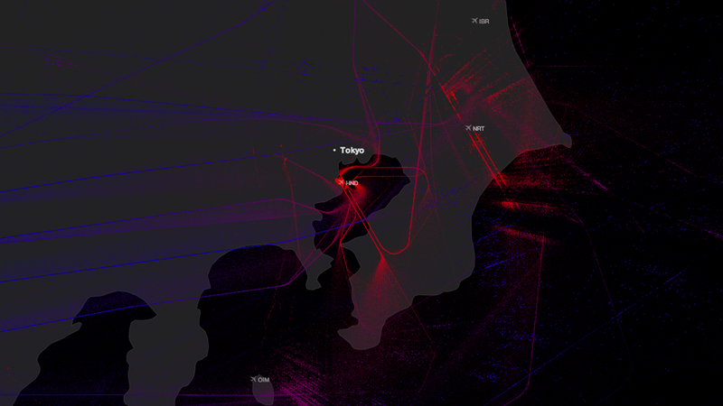 Illustration for article titled The World's Flight Patterns Beautifully Visualized